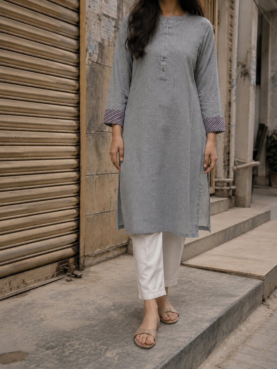 Bottom Line - Kurta